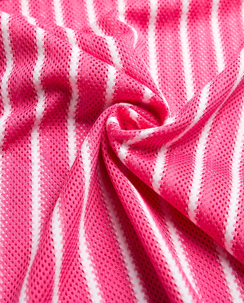 通気性の高い軽量トリコットメッシュ生地